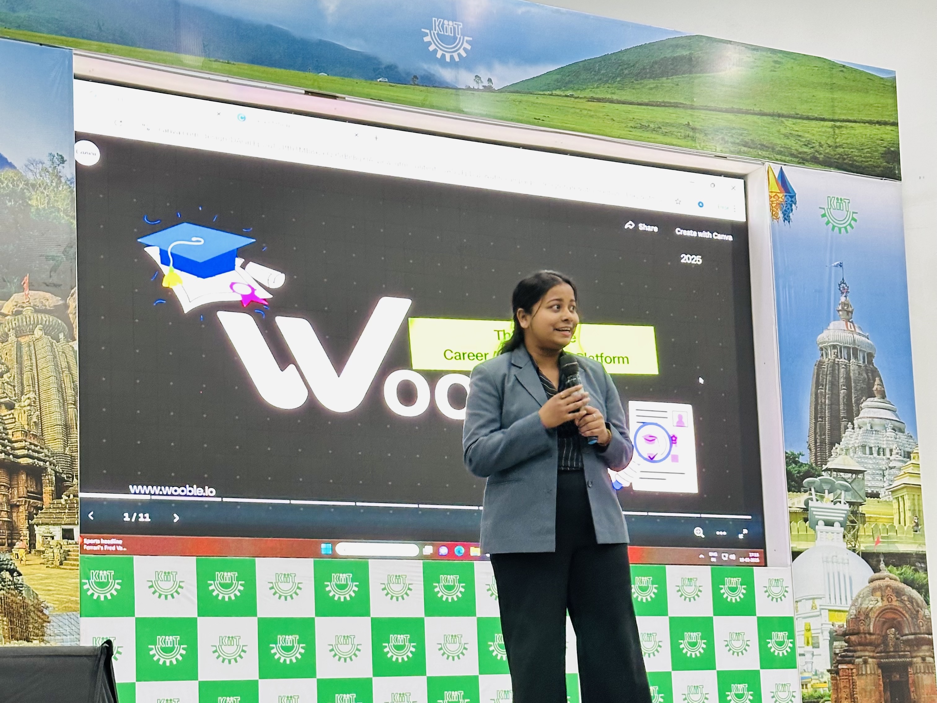 Wooble in KIIT