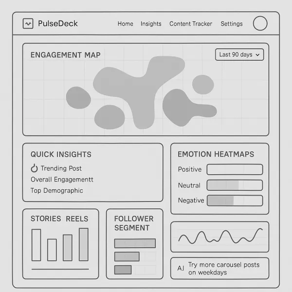 PulseDeck – A Dashboard for Creators to Understand What’s Working
