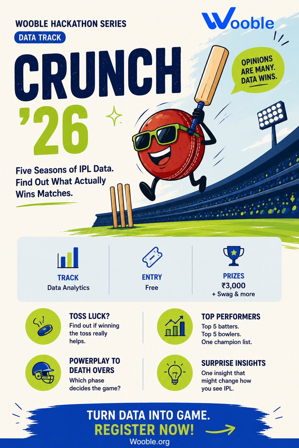 IPL CRUNCH '26 hackathon challenge preview