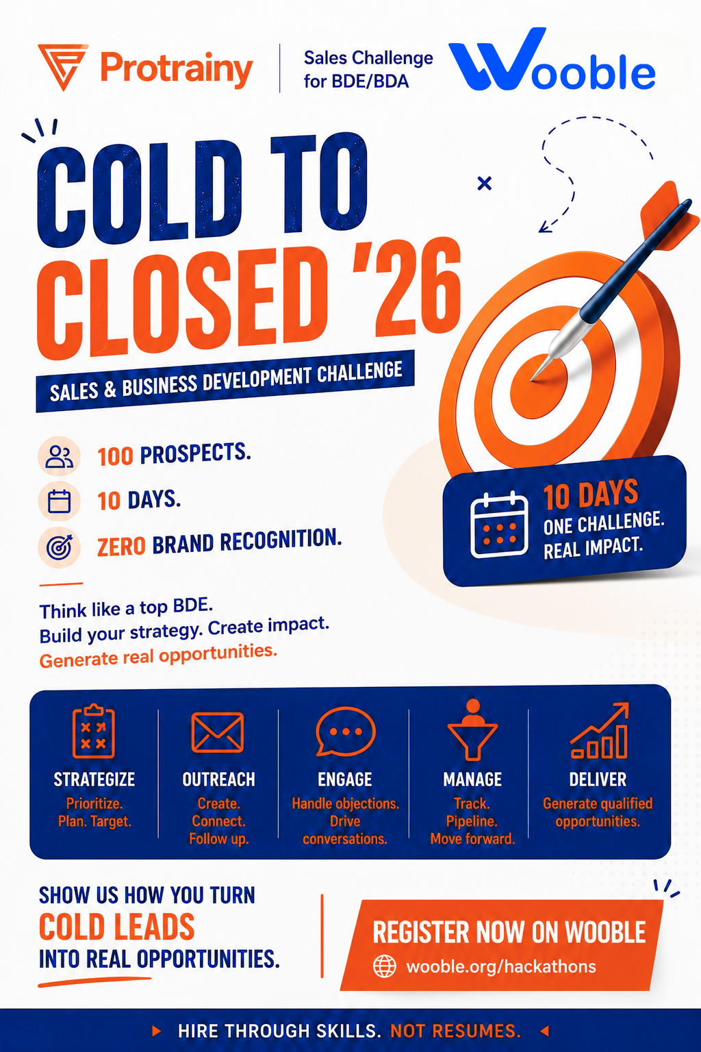 Cold to Closed '26 hackathon challenge preview